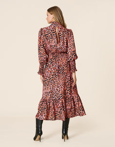 Animal print dress