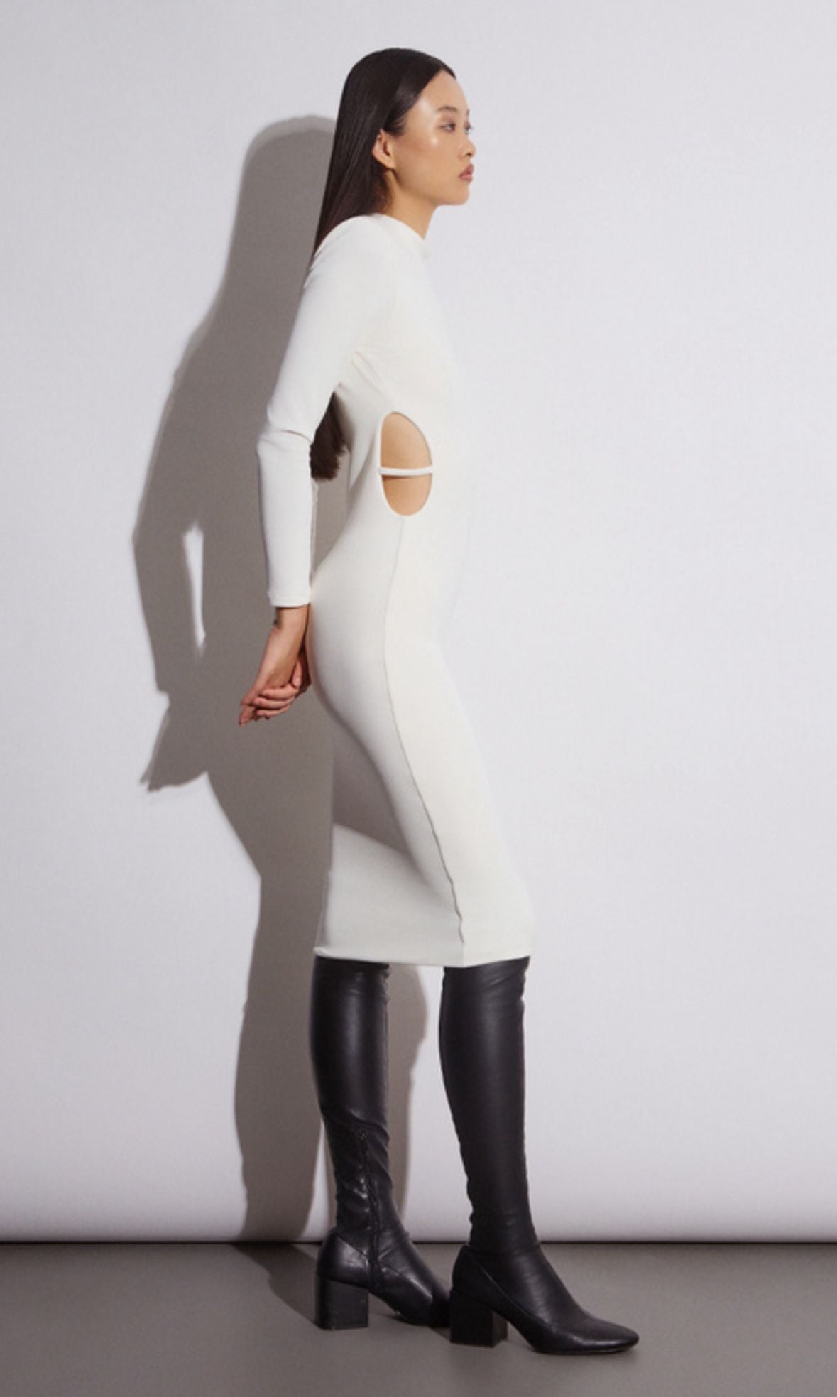 Midi Cut-Out Dress