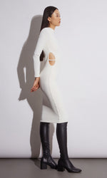 Load image into Gallery viewer, Midi Cut-Out Dress
