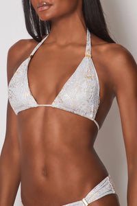 Maia Bikini silver snake