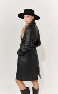 Leather Coat