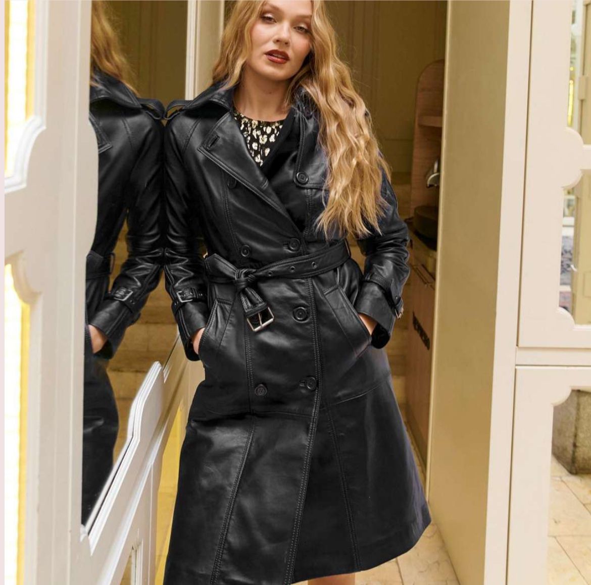 Leather Coat