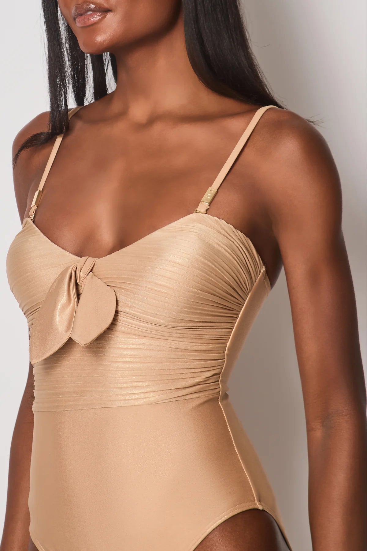 Tuscany Bow Front Bandeau Swimsuit
