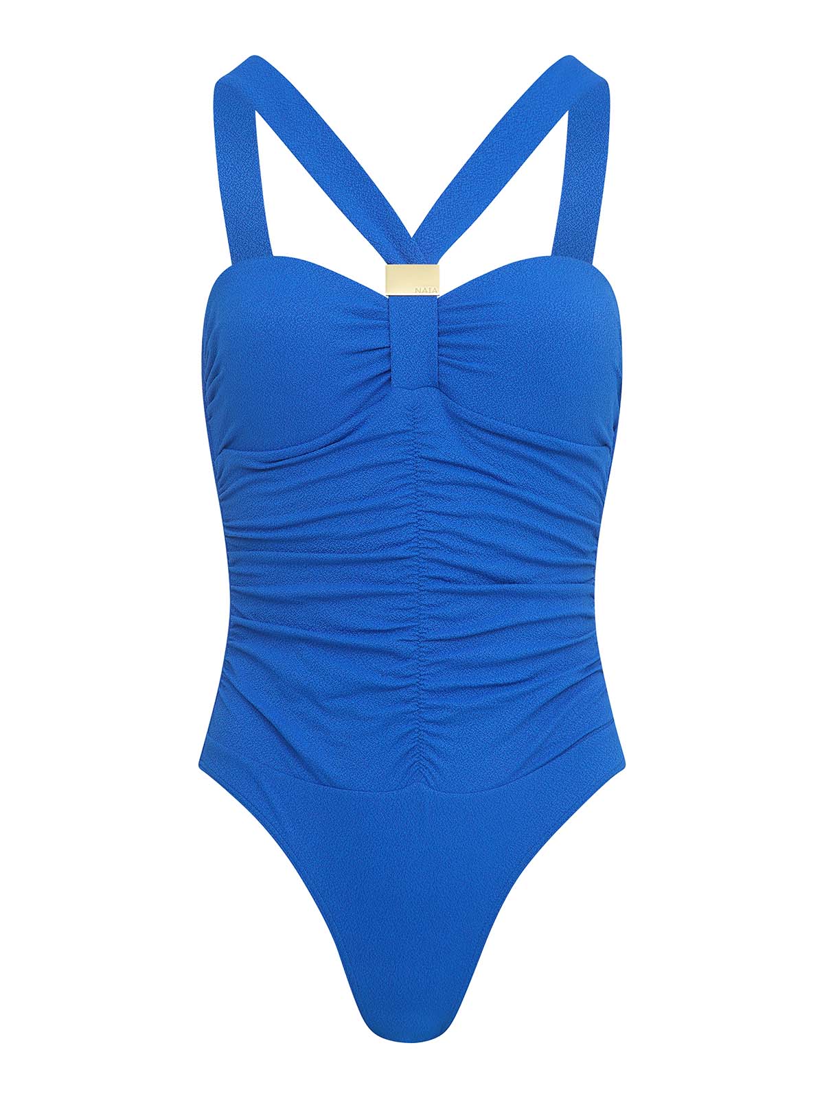 SELENE SWIMSUIT MOROCCAN BLUE MARBLE