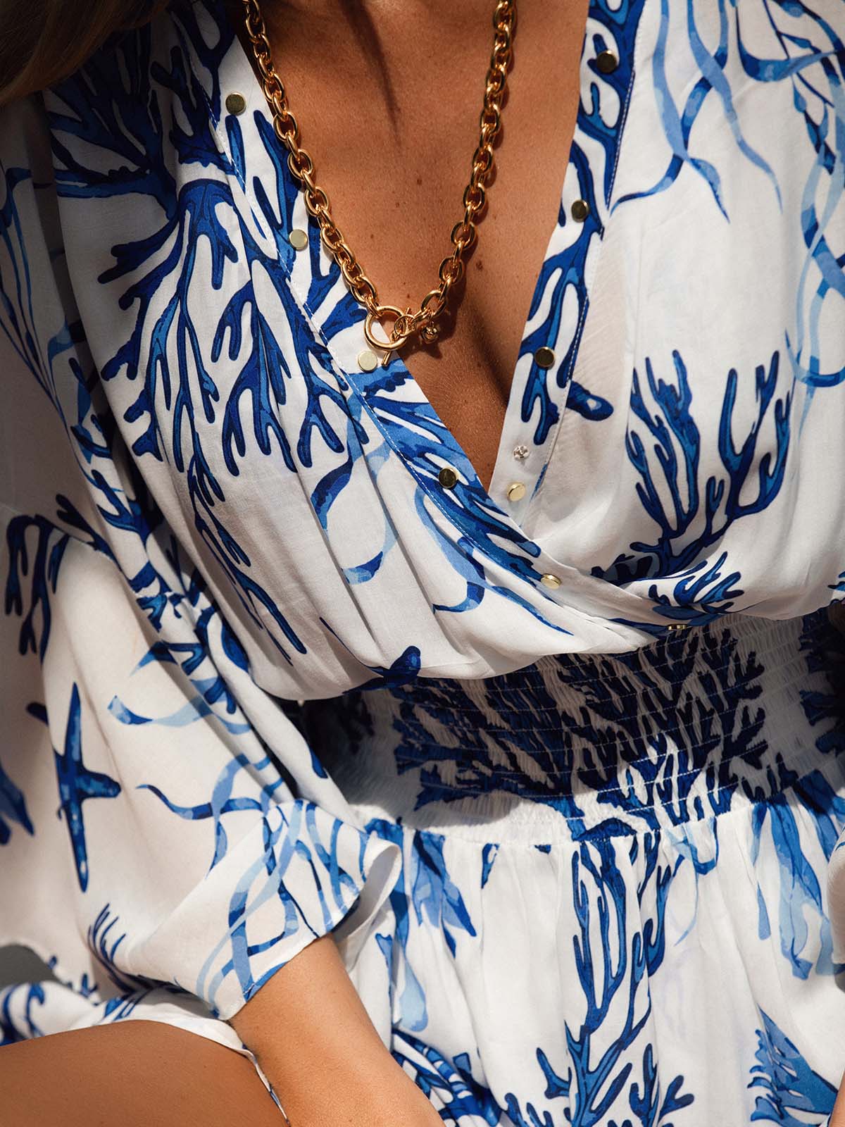 CELIA DRESS LA MER PRINT