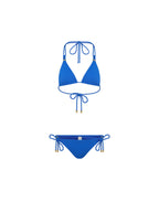 PALMA TRIANGLE BIKINI TOP MOROCCAN BLUE MARBLE