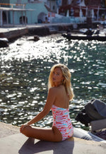 Load image into Gallery viewer, Tahiti Double Ring Swimsuit Paradise Island
