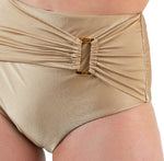 Load image into Gallery viewer, Andromeda gold bikini
