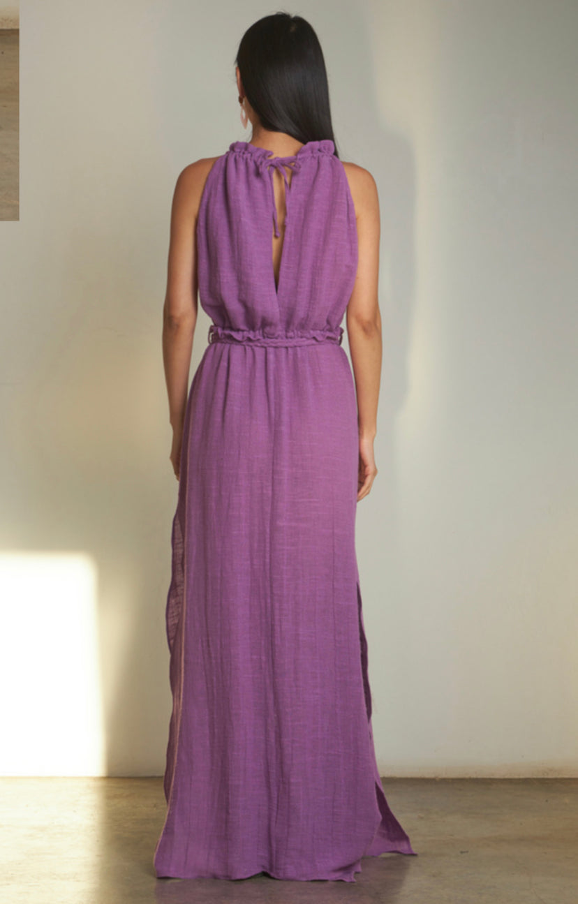 GAUZE MAXI DRESS