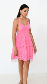 Load image into Gallery viewer, Vienna short pink dress
