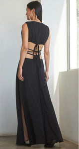 MAXI CUT-OUT DRESS