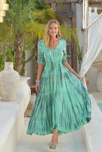 Dress Mila Moonstone Emerald