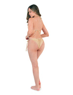Load image into Gallery viewer, Andromeda gold bikini
