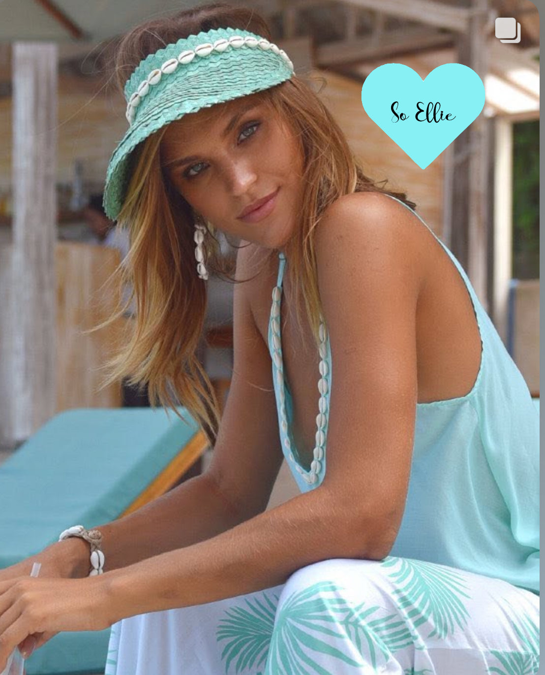 Pants Alex Palm Cove Azure