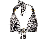 Load image into Gallery viewer, Ursula bikini top monochrome
