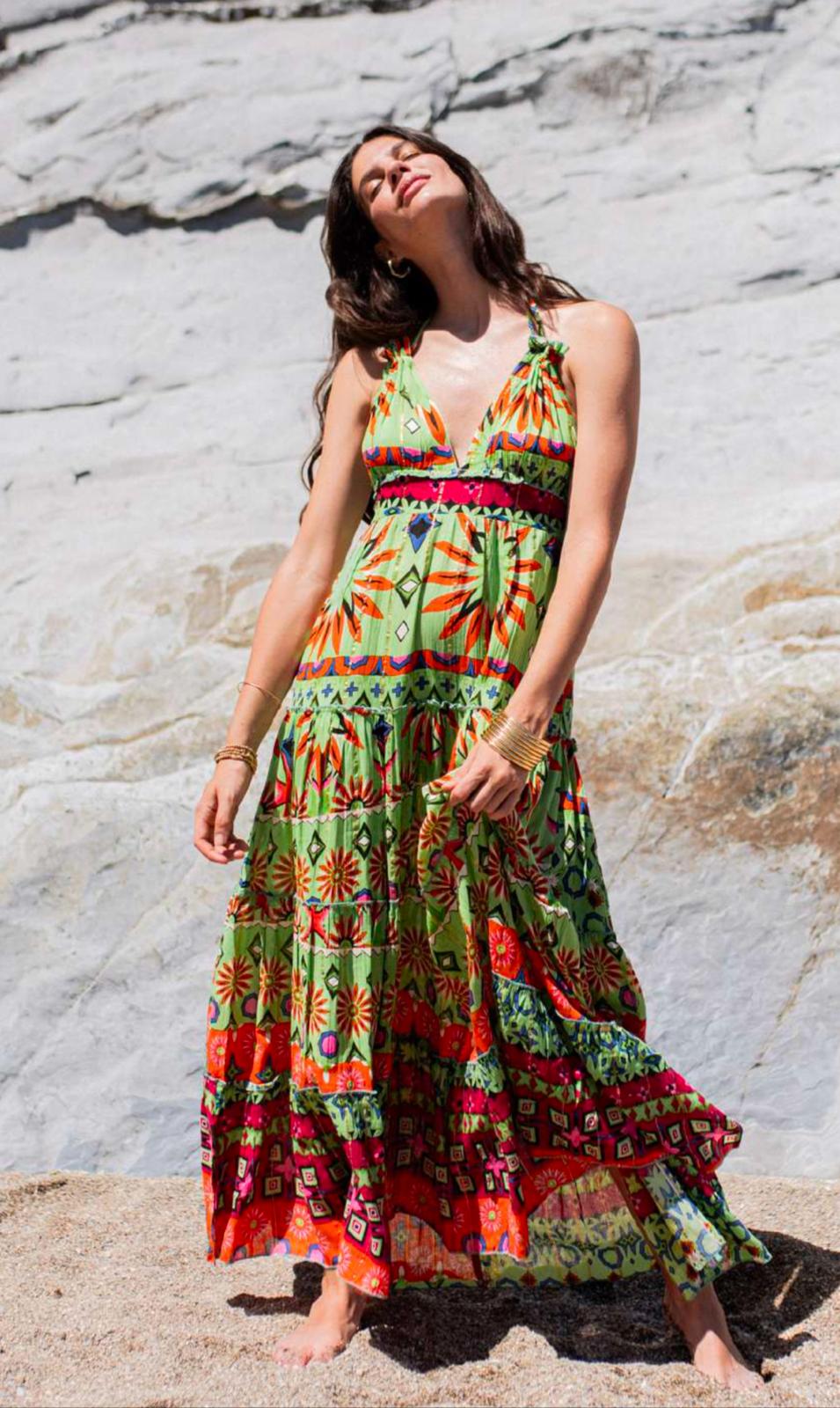 Goa Green Dress