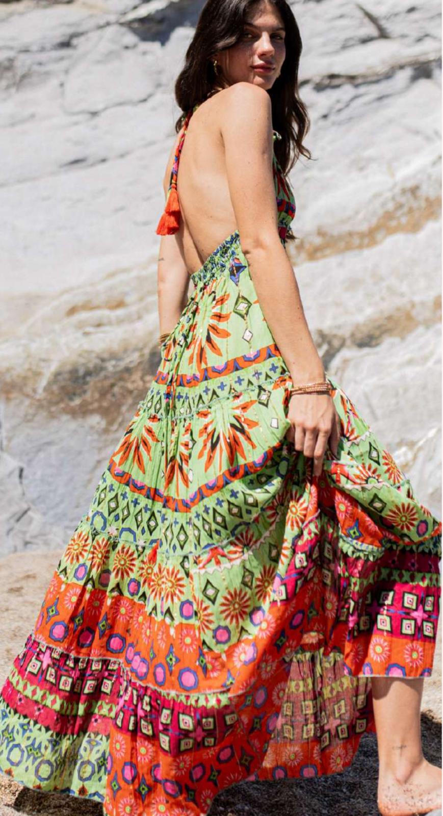 Goa Green Dress