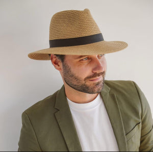 Braided Fedora Camel (M)