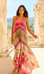 Load image into Gallery viewer, Mauricio Purple Long Dress
