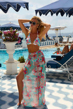 South Beach Side Split Trousers