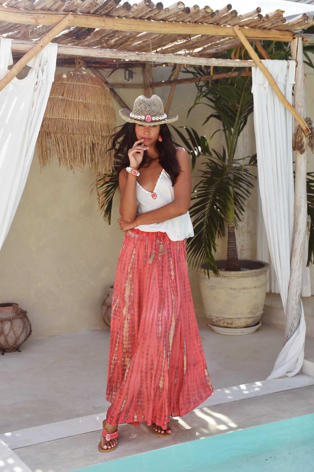 Skirt Bibi Moonstone Hot Coral
