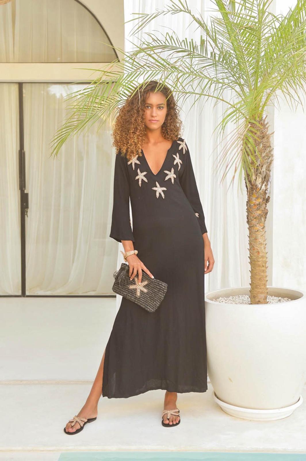 Kaftan Starfish Black/Bronze