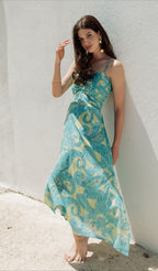 Loira Aqua Dress