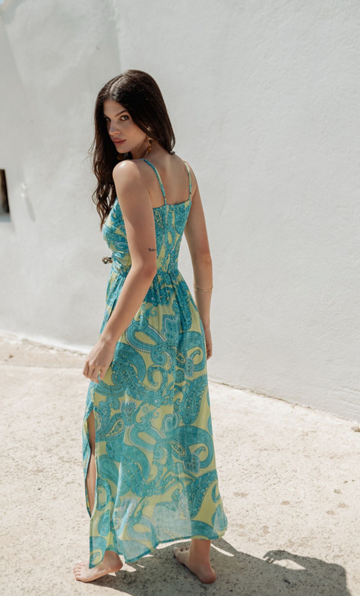 Loira Aqua Dress