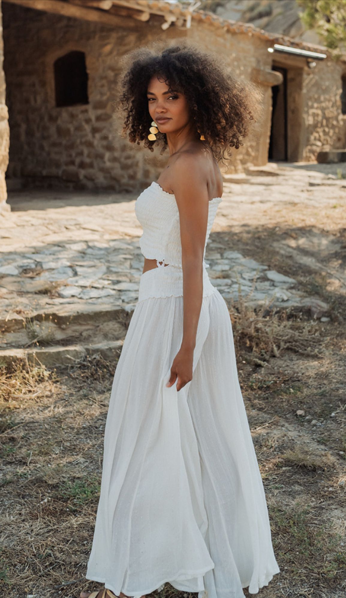 Milos box trousers Set