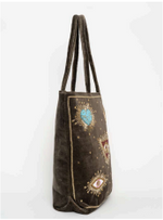 Load image into Gallery viewer, Shopper Stelar Velvet Verde
