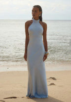Brigette Maxi Dress Ice Blue - Bridesmaid Dress