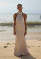 Brigette Maxi Dress Ivory - Bridesmaid Dress
