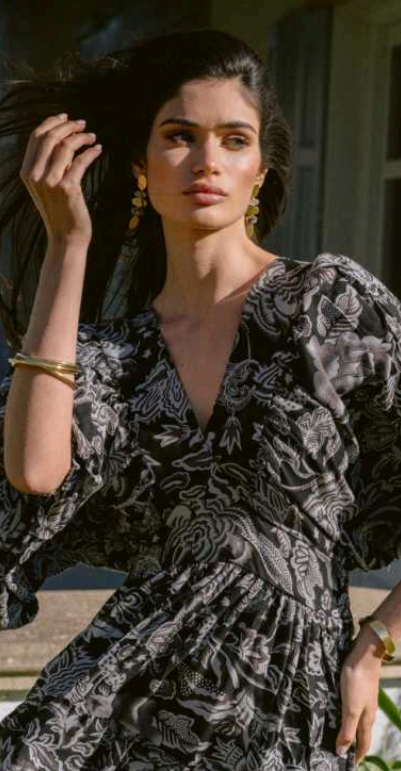 Verona Black & White Corto short dress
