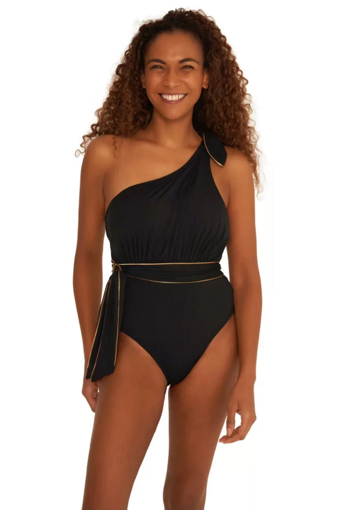 Positano One Shoulder Swimsuit