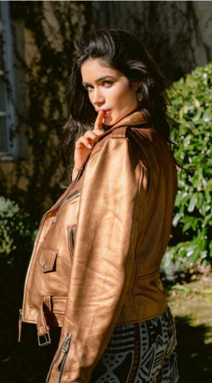 BIKER PIEL COBRE Jacket