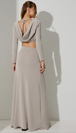 Load image into Gallery viewer, Long Slit Skirt - Christelle Nima 
