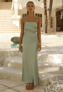 Lucienne Maxi Dress Sage - Bridesmaid Dress