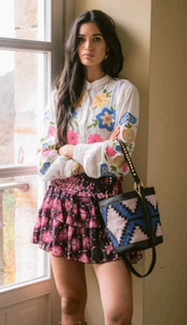 PINK MINIFALDA Miniskirt
