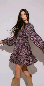 Load image into Gallery viewer, PURPLE VESTIDO Short Dress
