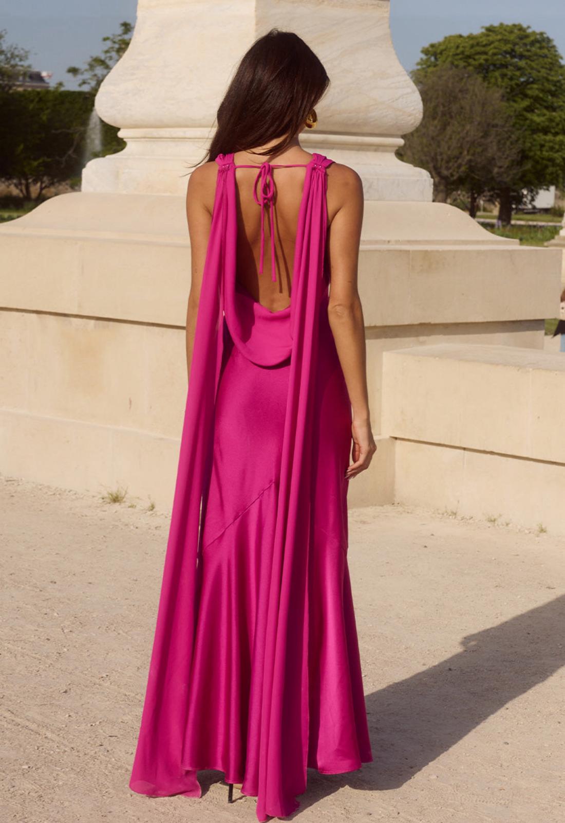 Gabriella Cowl Maxi Dress