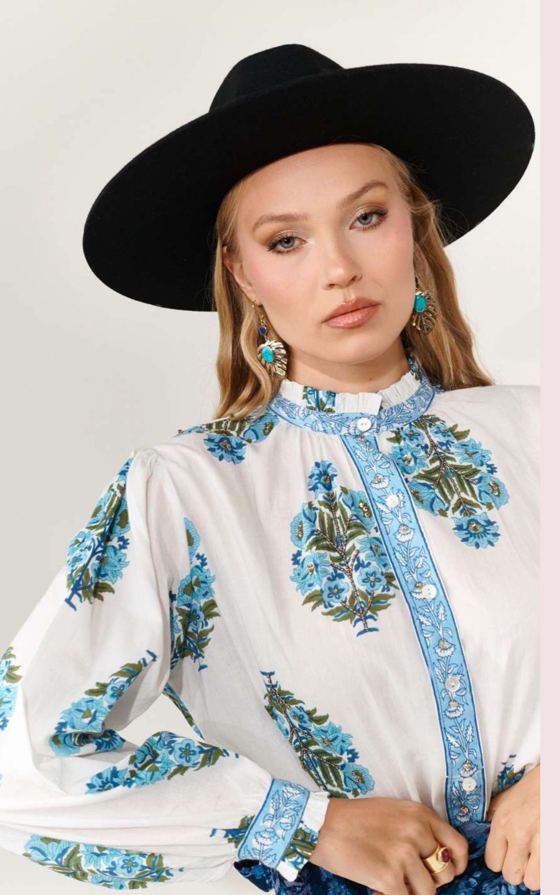 Ruth Shirt Blue - Piti Cuiti