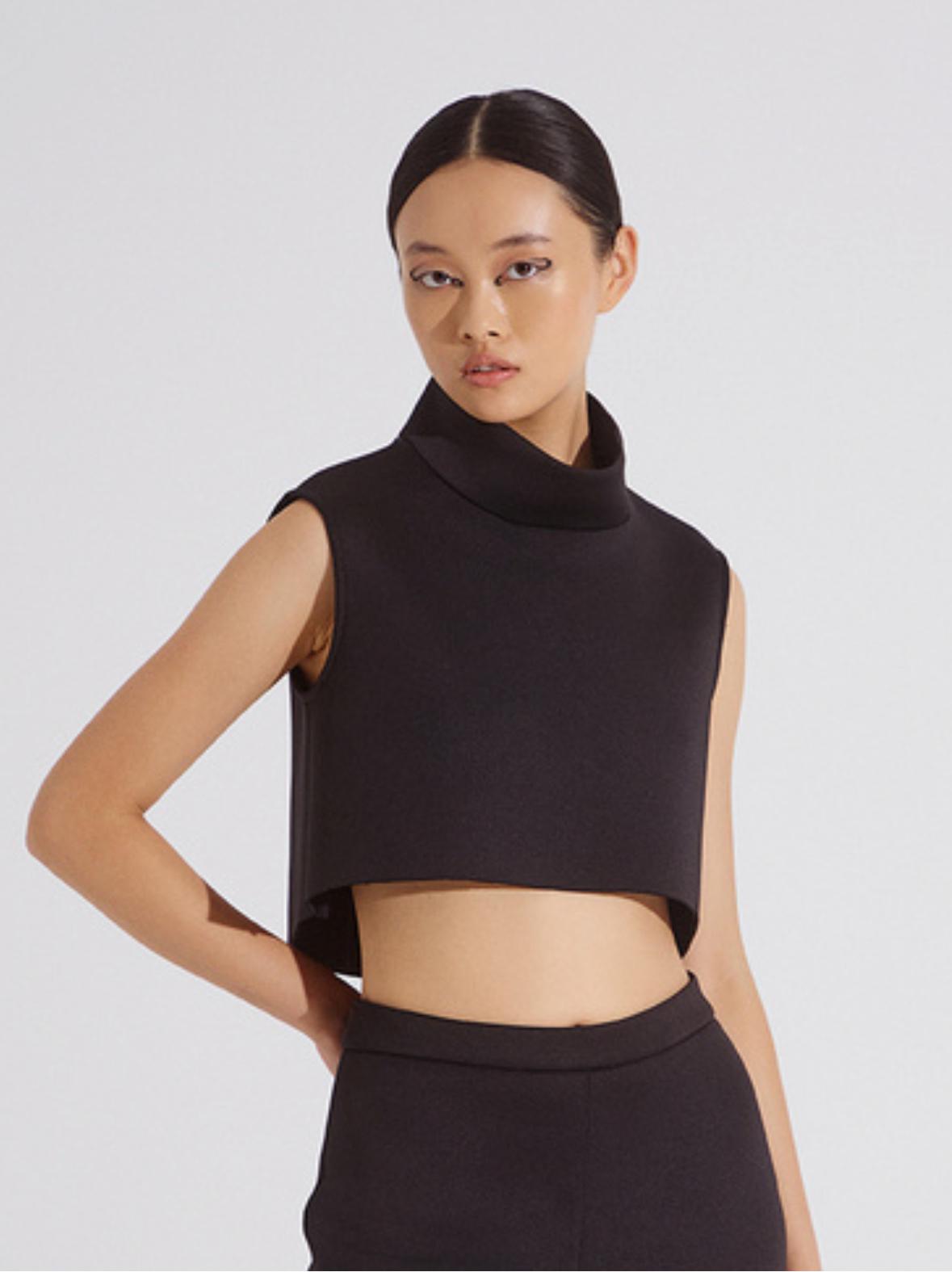 Scuba Crop Top - Christelle Nima 