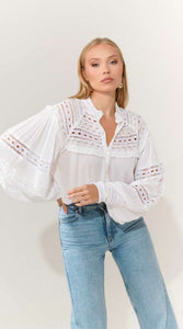 Simone Shirt White - Piti Cuiti