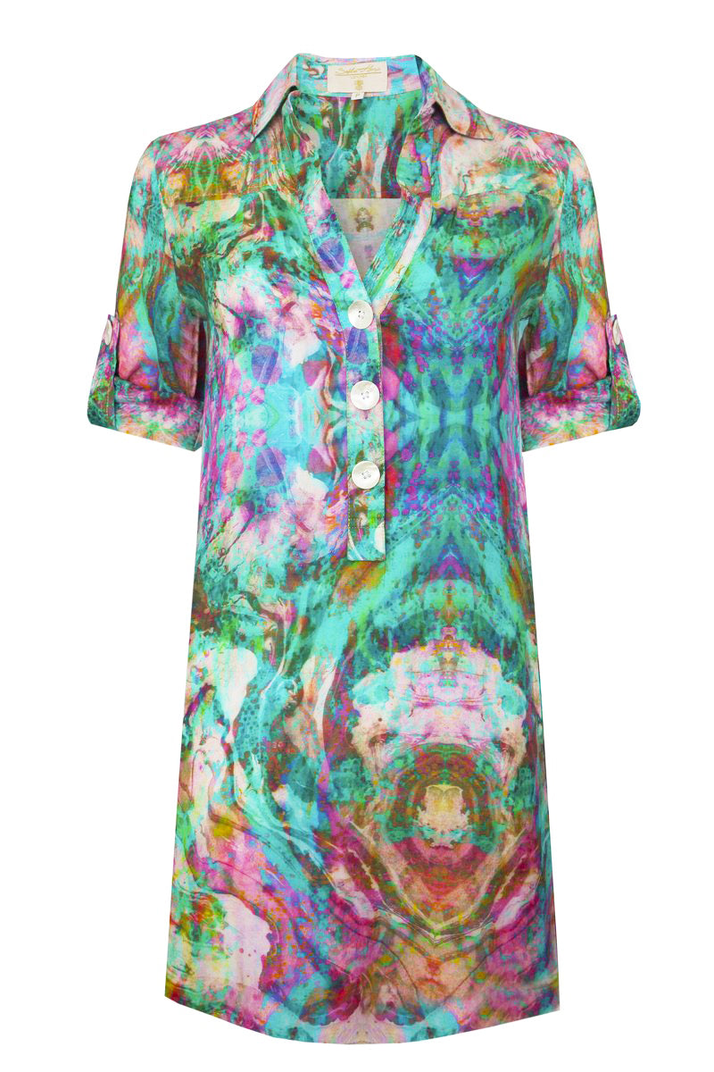 Liquid Rainbow Beach Shirt