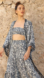 Load image into Gallery viewer, Katie Kimono Black

