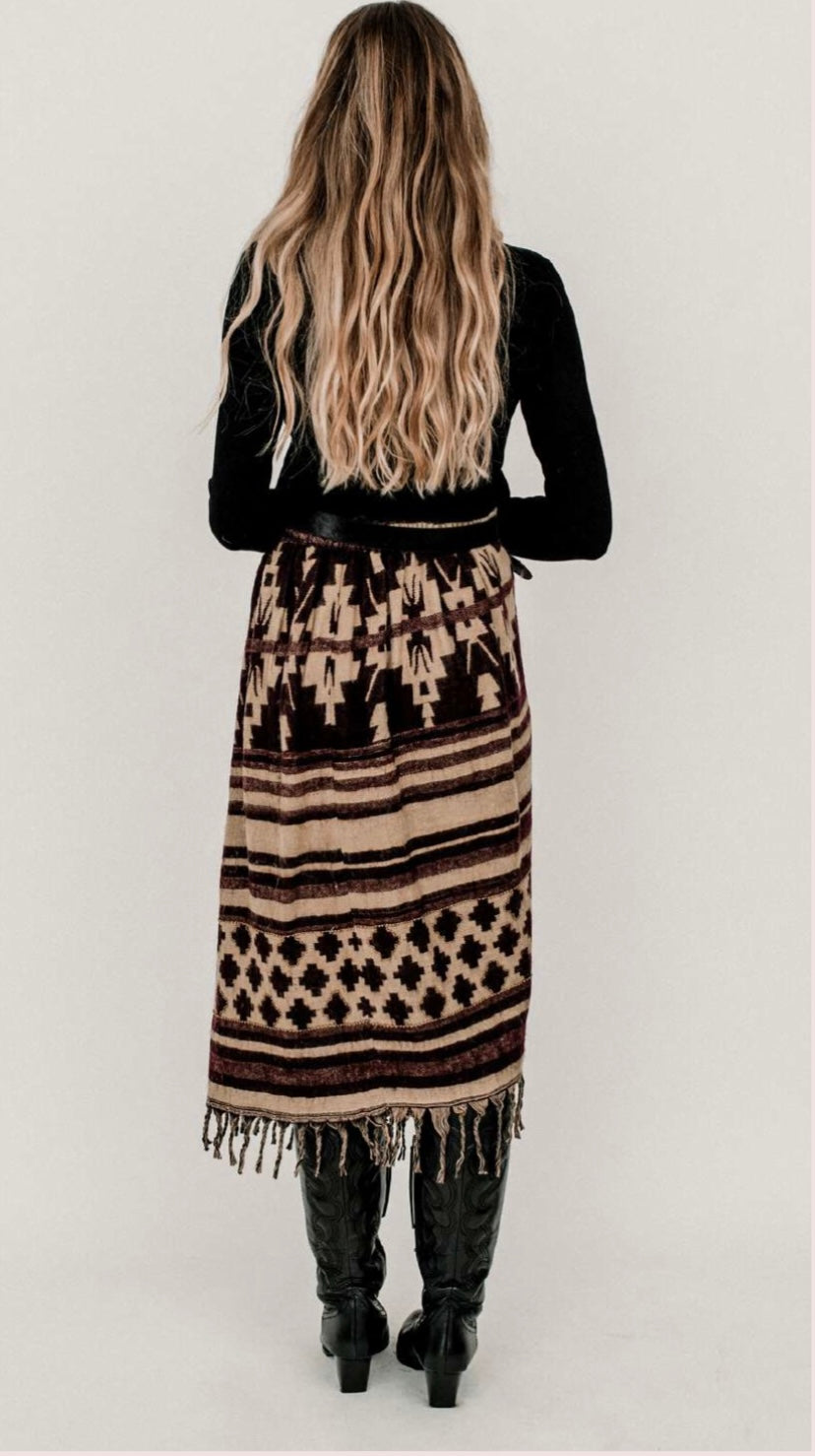 Gaucho skirt