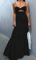 Load image into Gallery viewer, Tianna Dress Black
