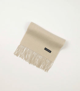 Champagne Beige Cashmere Scarf