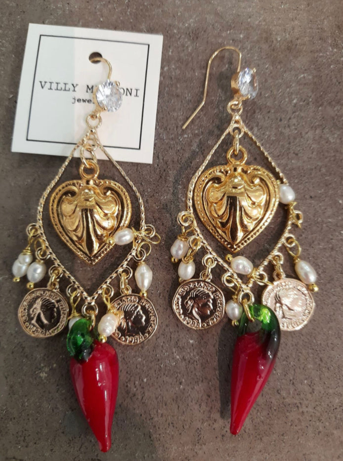 Red Pepper Earings