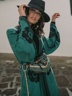 Load image into Gallery viewer, Roma kimono Green
